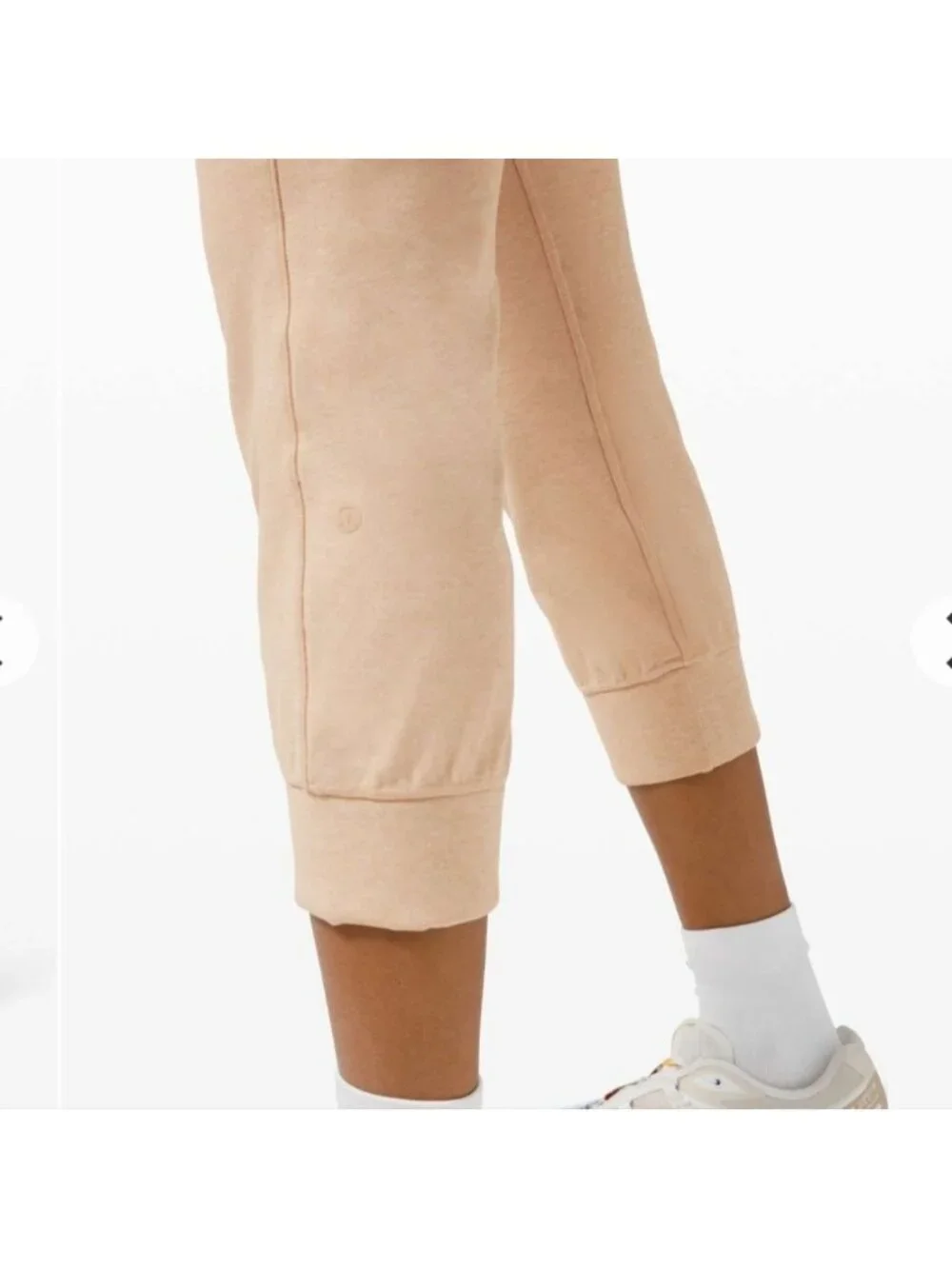 Lululemon Ready to Rulu Jogger Crop Heathered Cafe Au Lait